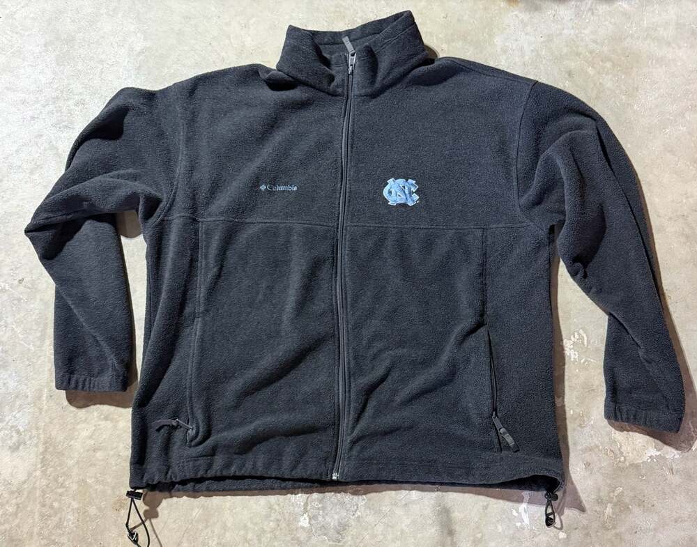 Columbia Steens Mountain Full Zip Fleece UNC Tar Heels North Carolina Men's XXL
